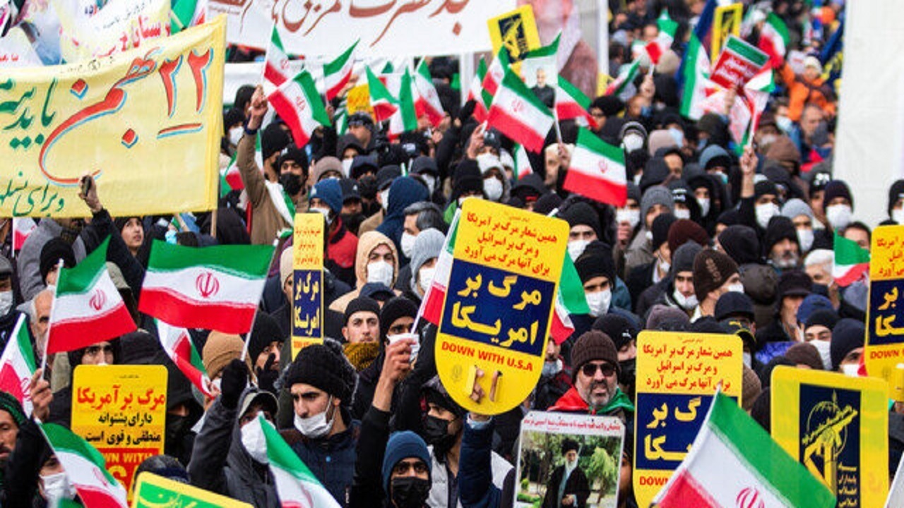 راهپیمایی ۲۲ بهمن در کرمانشاه
