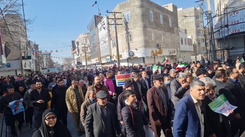 راهپیمایی ۲۲ بهمن در البرز