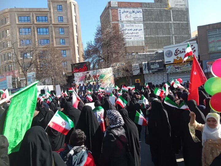 راهپیمایی ۲۲ بهمن در اردبیل