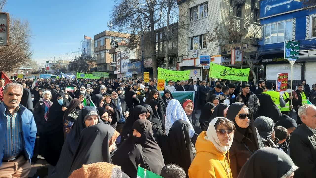 راهپیمایی ۲۲ بهمن در ارومیه