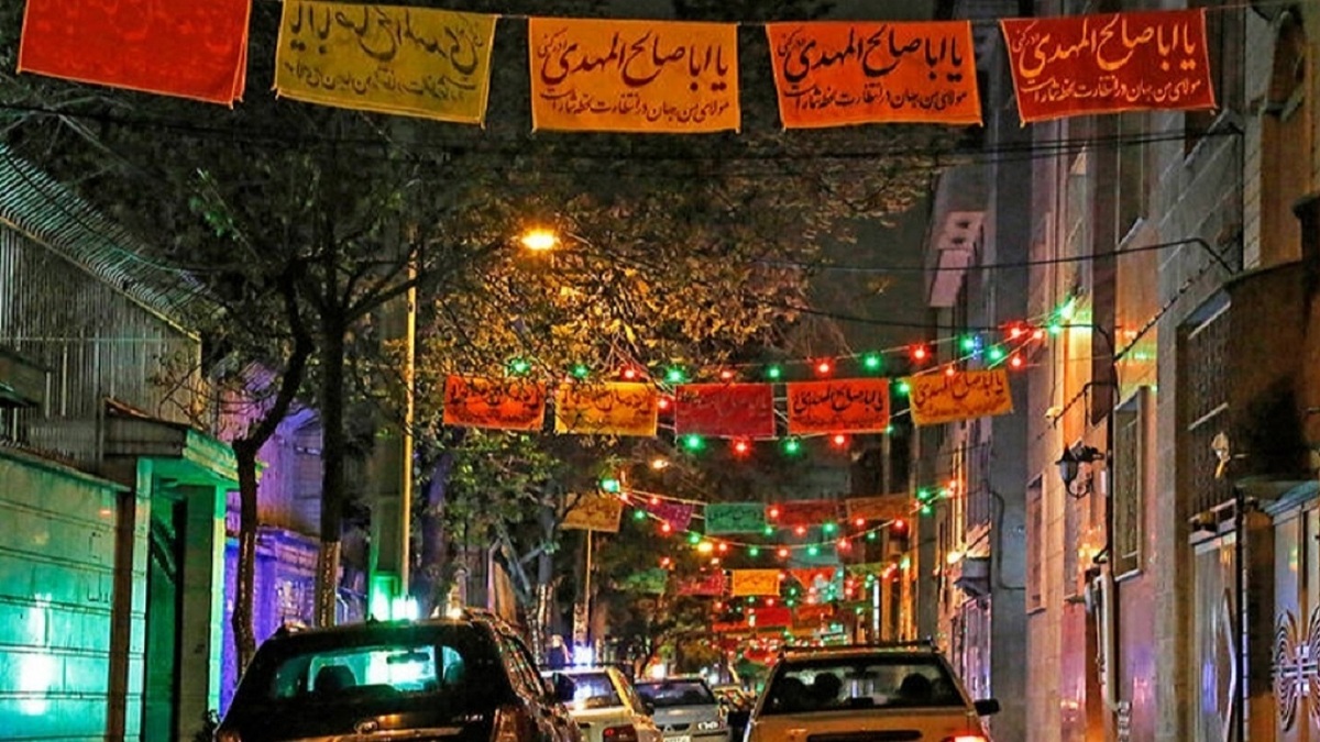 ویدئومپینگ برج آزادی در شب میلاد امام زمان(عج)