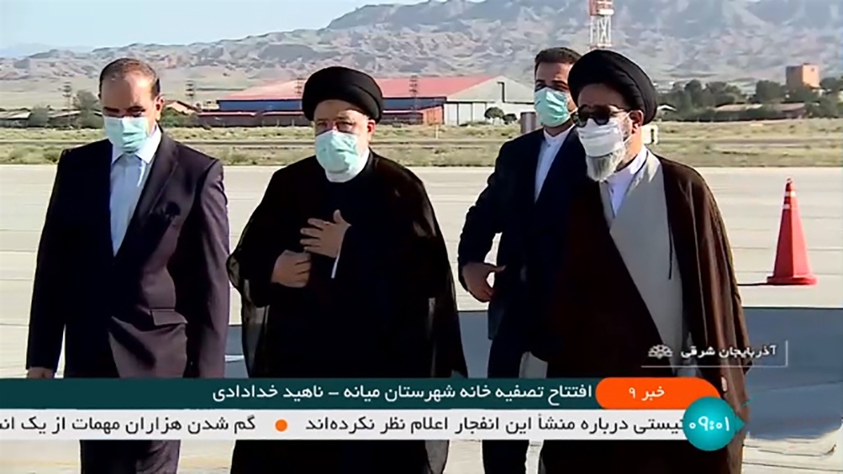 افتتاح خط آهن «خاوران ـ بستان آباد» + فیلم