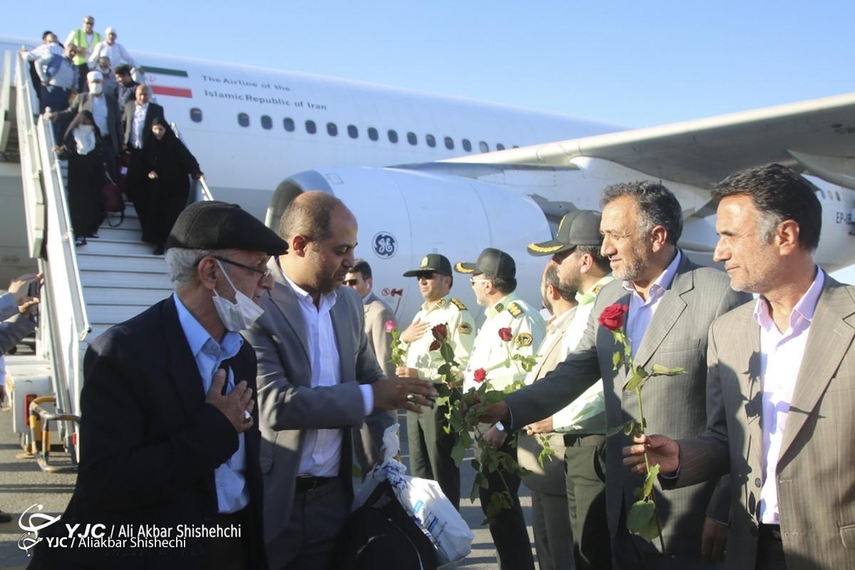 بازگشت اولین گروه حجاج بیت الله الحرام به همدان