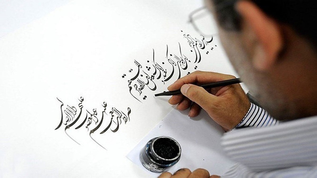 هنر خطاطی و شرایط جنگی + فیلم