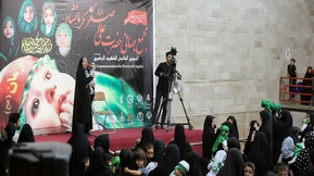 مراسم شیرخوارگان حسینی در کرمانشاه برگزار شد