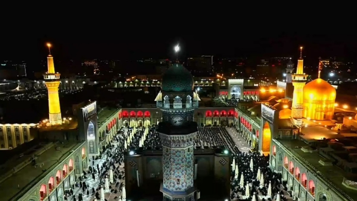 عزاداری شام غریبان سالار شهیدان / مشهد و قم