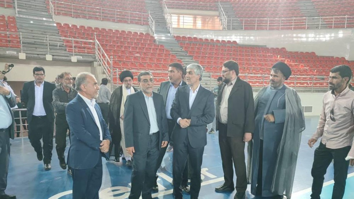 افتتاح مجتمع بزرگ فرهنگی، علمی و ورزشی طوبی لارستان