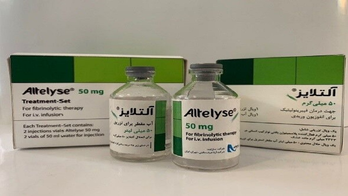 خط تولید داروی درمان اولیه سکته مغزی در ایران + فیلم