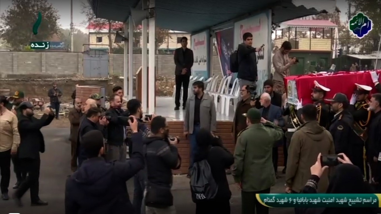 تشییع شهدا در رشت