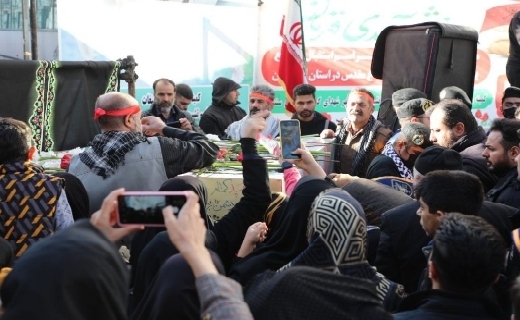 تشییع شهدا در کردستان