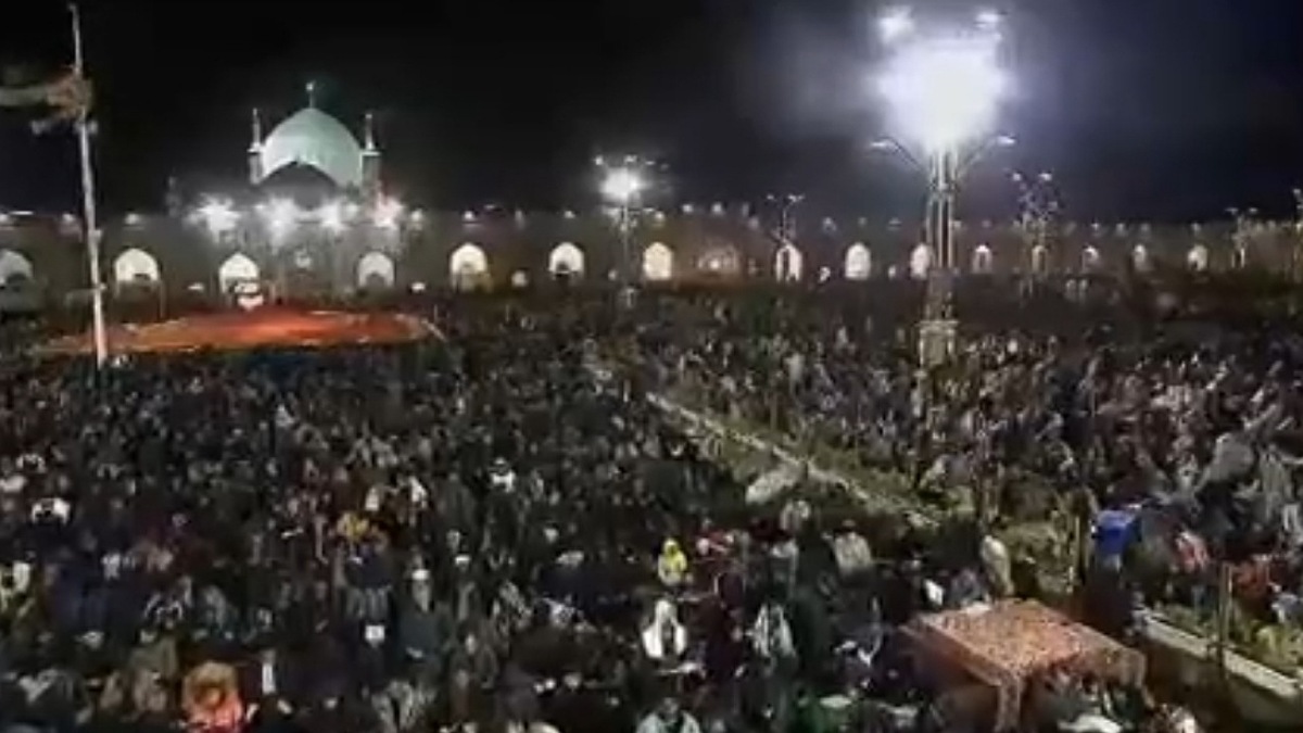 ازدحام در مرز مهران + فیلم