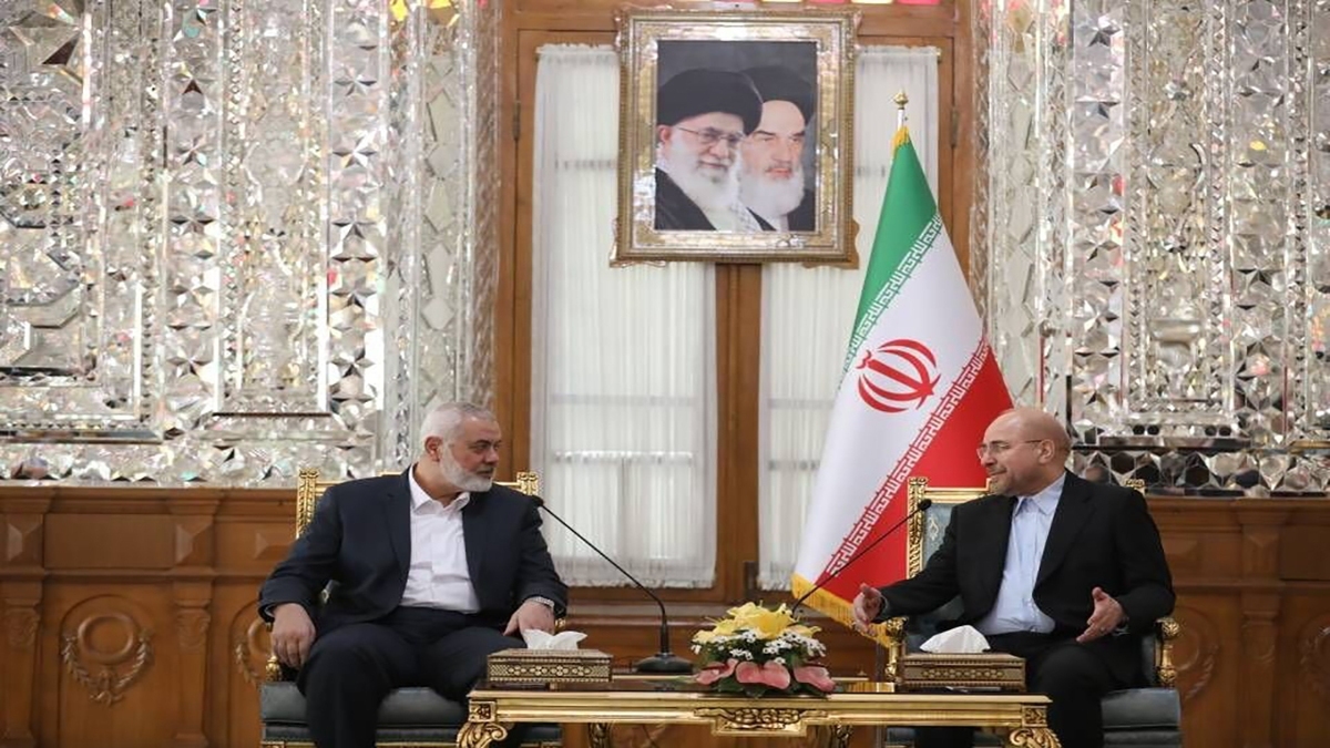 دیدار اسماعیل هنیه با رهبر انقلاب اسلامی