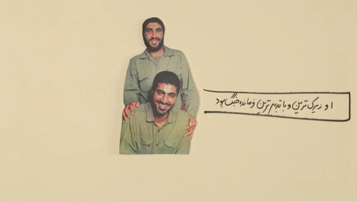 لحظاتی کمتردیده شده از گفتگوی شهیدان حاج قاسم سلیمانی و حاج احمد کاظمی + فیلم