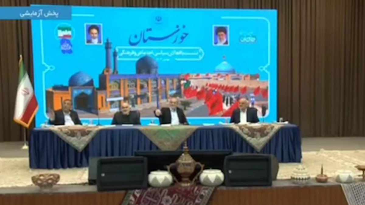 شوخی پزشکیان با بارزانی: فارسی بهتر از کردی حرف می‌زنی + فیلم