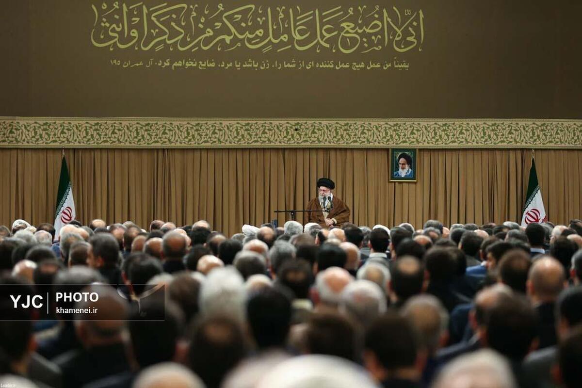 دیدار دست‌اندرکاران برگزاری کنگره شهدای کاشان با رهبر معظم انقلاب