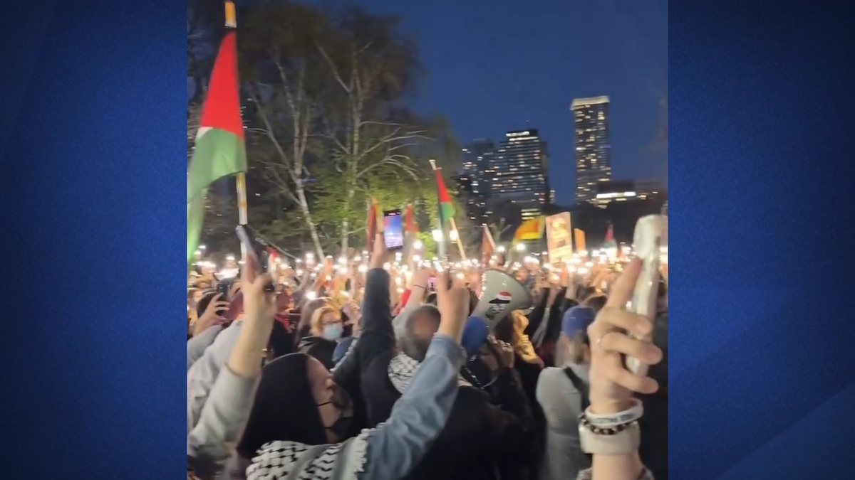 تشکر بچه‌های فلسطینی از دانشجویان آمریکایی + فیلم