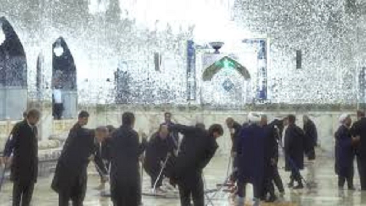 تایم لپسی از اجتماع بزرگ امام رضایی‌ها در تهران + فیلم