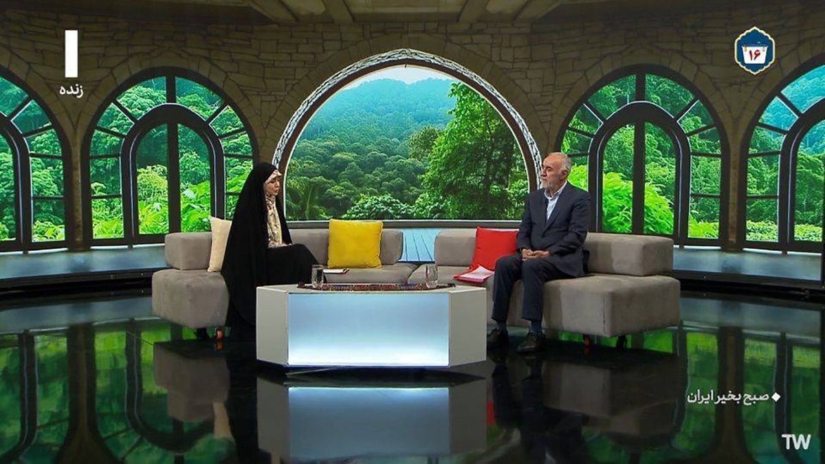 حضور قاضی‌زاده هاشمی در برنامه صف اول