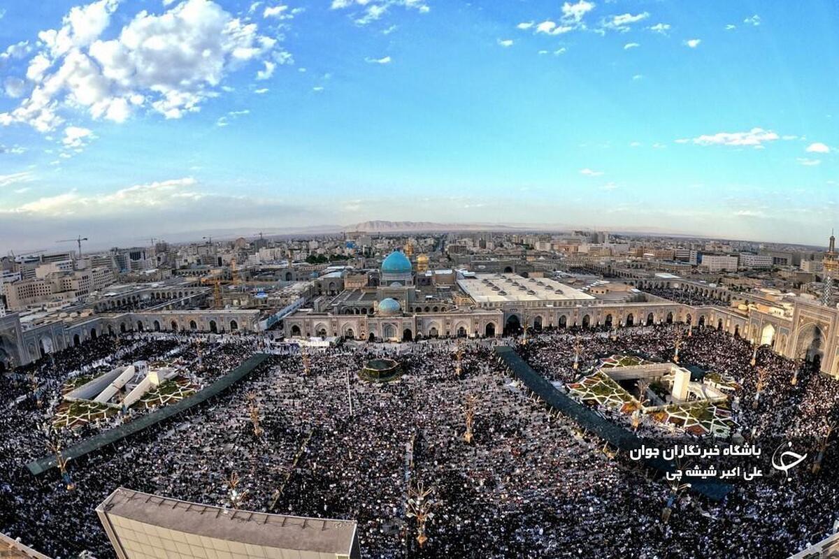 قرائت مراسم دعای روز عرفه / قم و مشهد