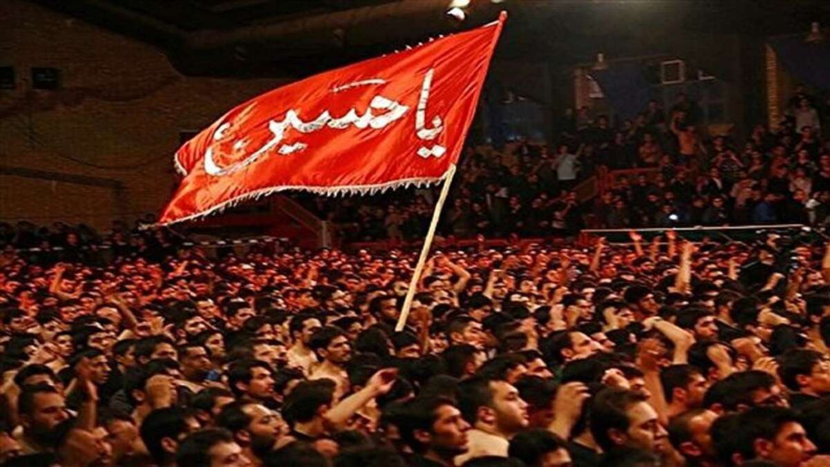 شیپوری از جنس صدف در مراسم عزای سیدالشهدا (ع)