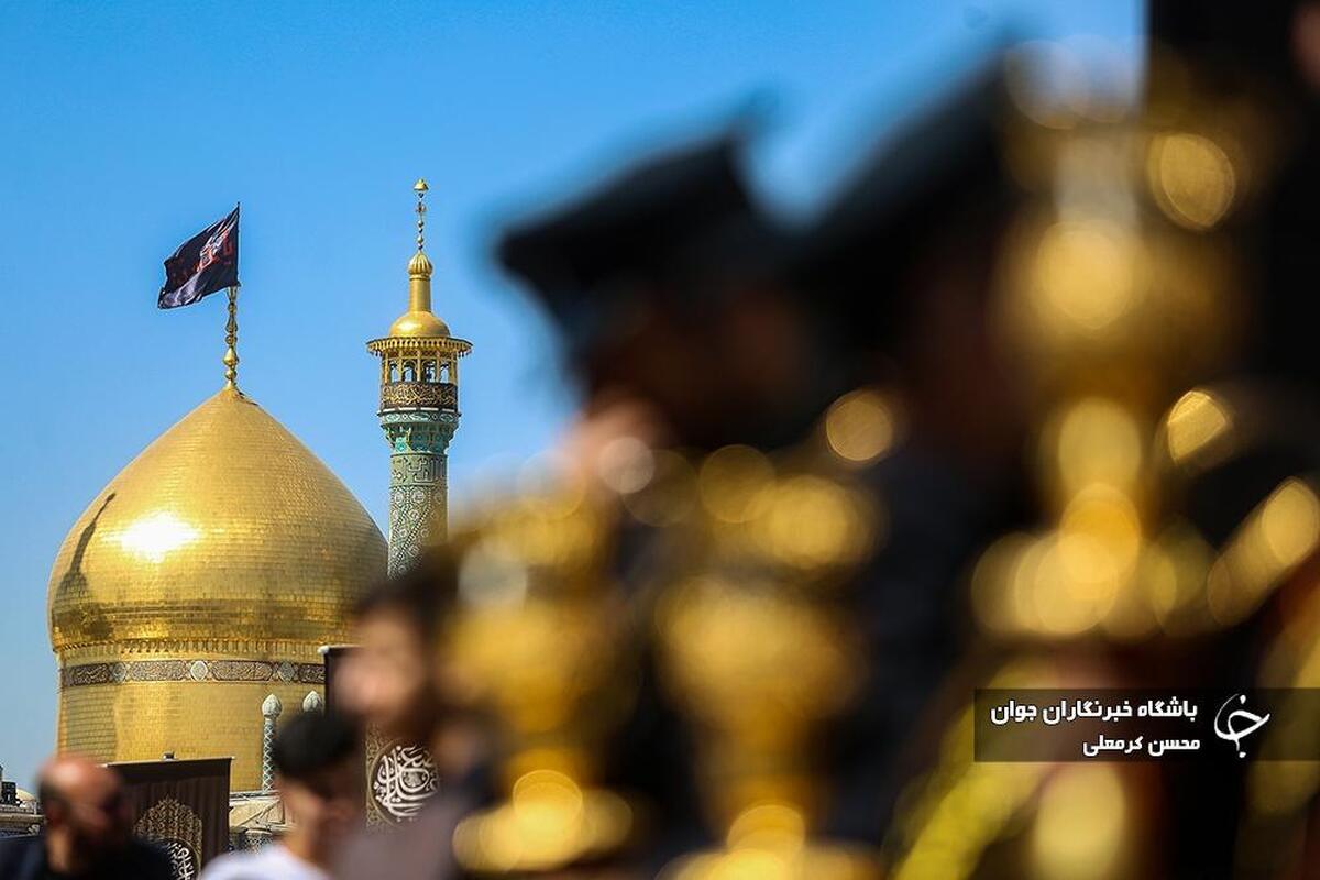 دسته‌های عزاداری و تجمع امام رضایی‌ها در تهران