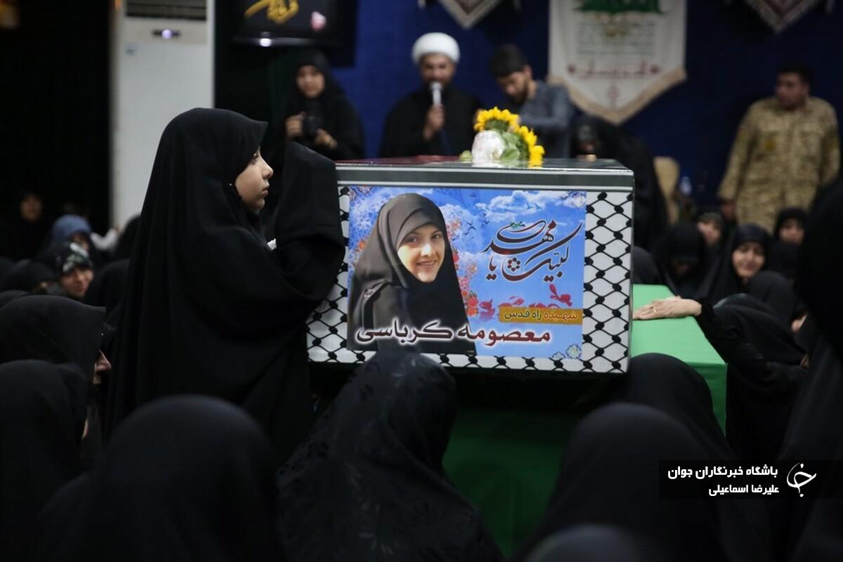 مراسم تشییع پیکر پاک شهدای گمنام دفاع مقدس در تهران
