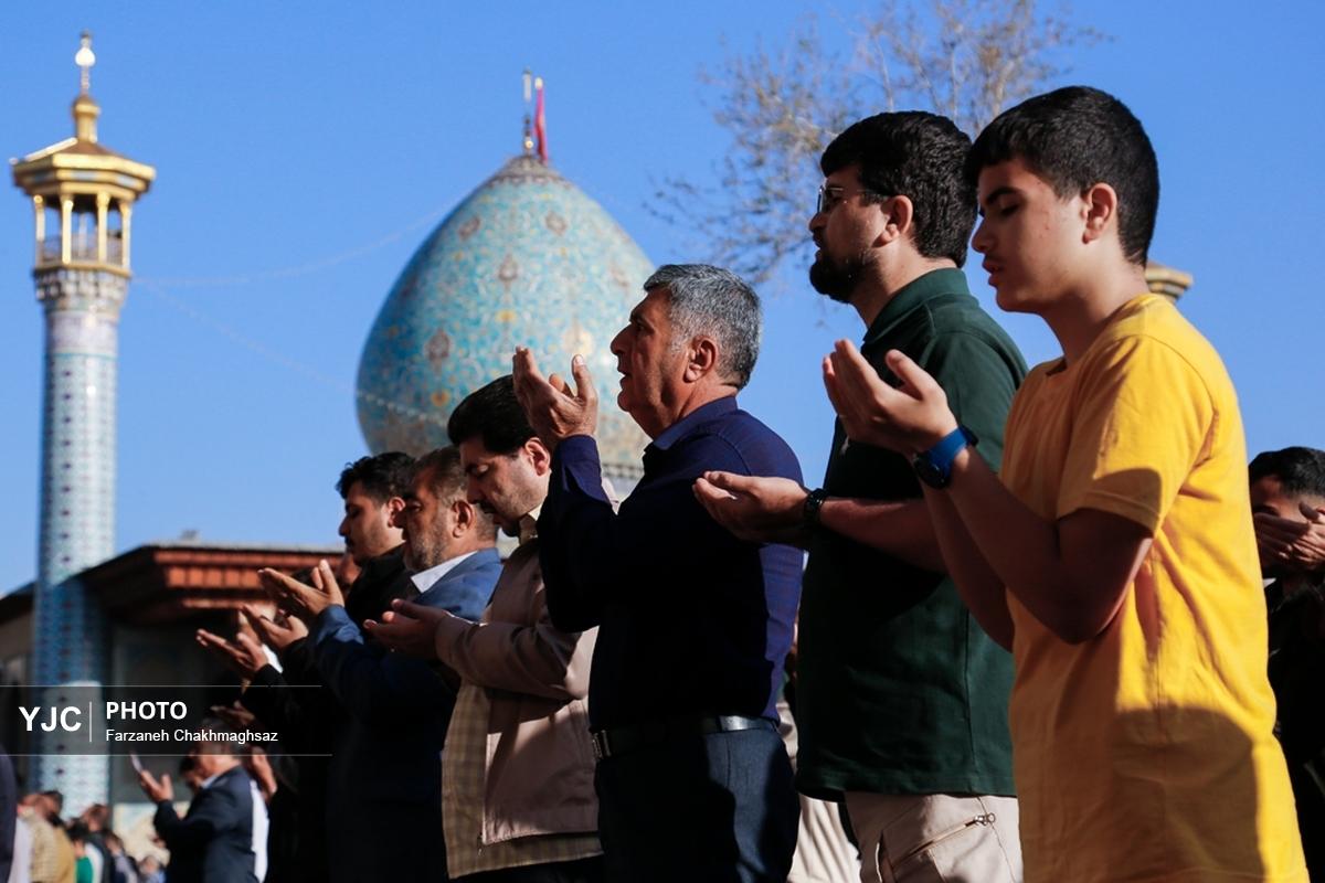 نماز ظهر عاشورا در تبریز با حضور رئیس جمهور پزشکیان