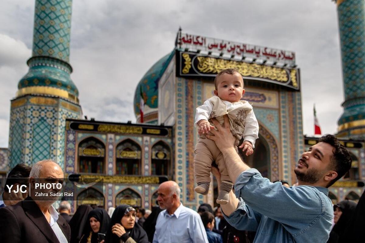 تحویل سال ۱۴۰۴ در مسجد مقدس جمکران