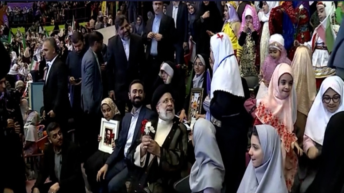 بزرگداشت رئیس جمهور شهید در ورزقان + فیلم