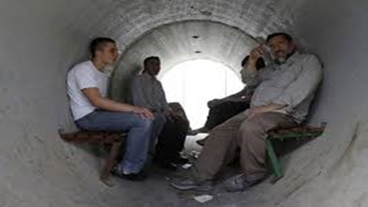 نمای هوایی از ویرانی سرزمین‌های اشغالی + فیلم