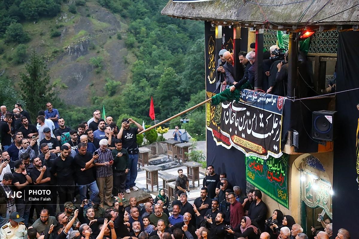 برگزاری آیین سنتی علم واچینی در گیلان