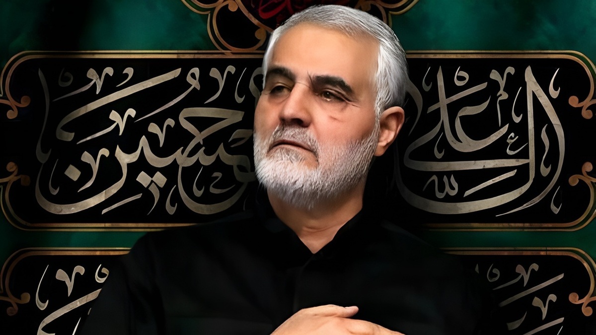 نوحه‌خوانی حاج‌قاسم در مراسم عزاداری محرم + فیلم