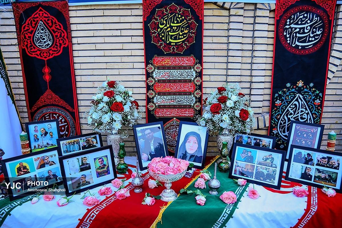 بازدید وابستگان نظامی بیست کشور جهان از ساختمان شیشه‌ای صداوسیما
