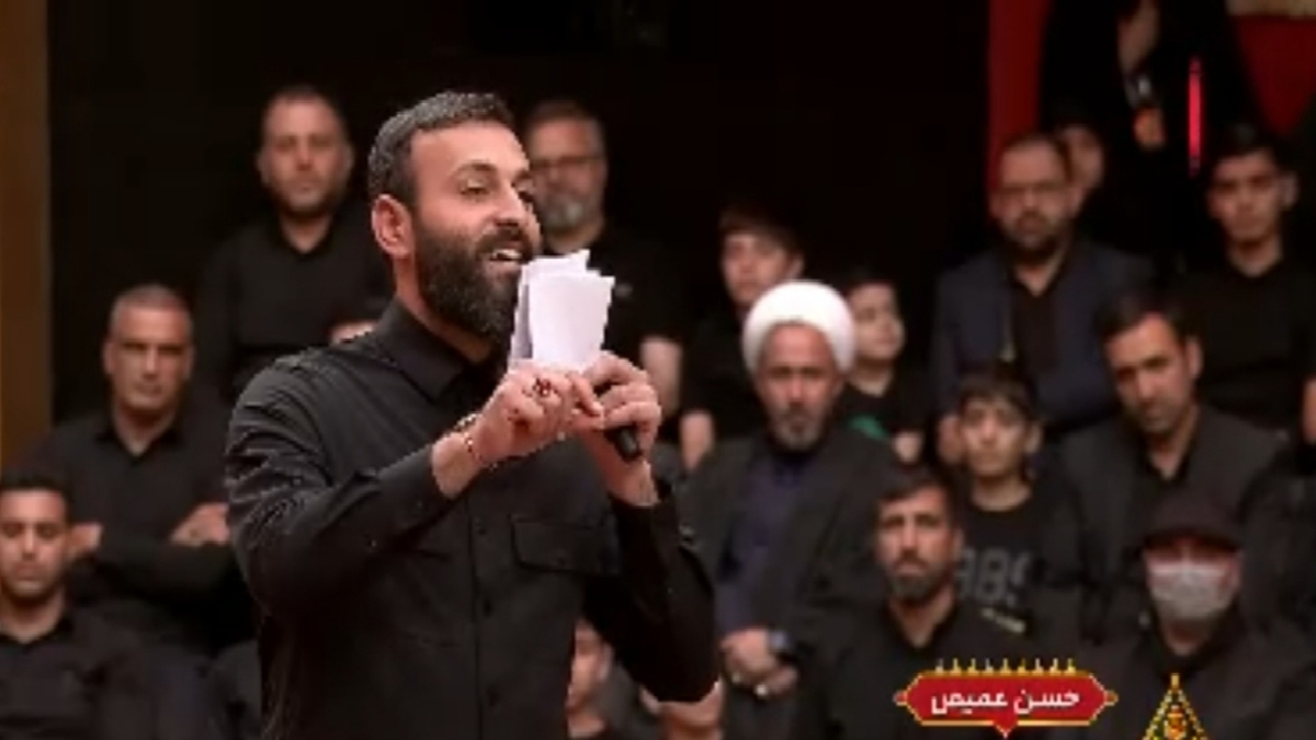 مداحی حاج محمدرضا طاهری در شب پنجم محرم + فیلم