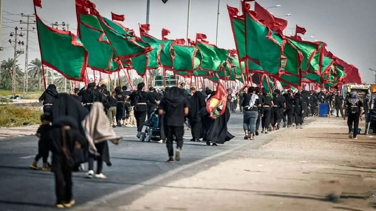 ورزشکاران و قهرمانان ملی در مسیر عاشقی امام حسین (ع) + فیلم