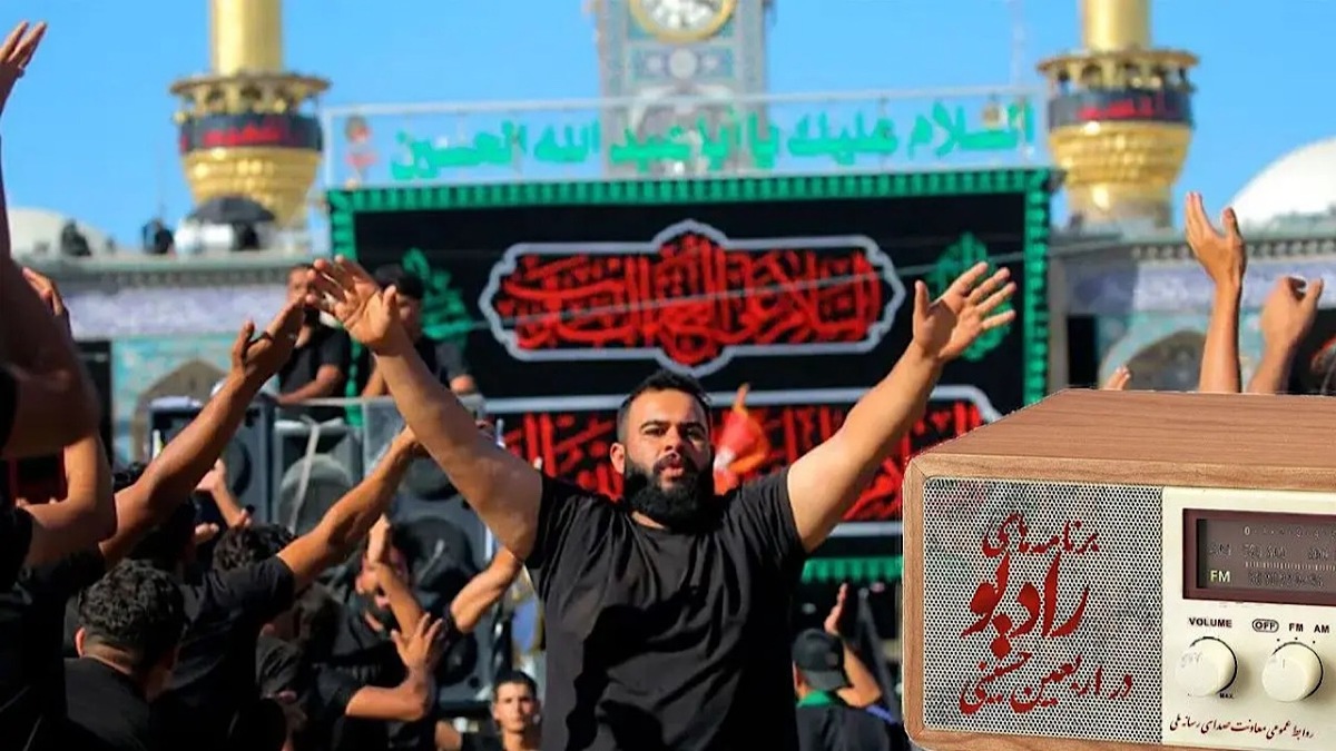 طنین «لبیک یا حسین (ع)» زائران اربعین + فیلم