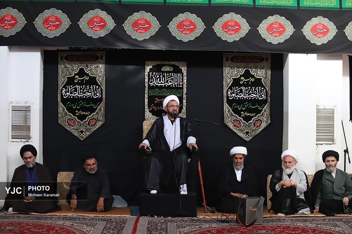 دسته عزای خادمان کریمه اهل بیت در روز شهادت امام رضا (ع)