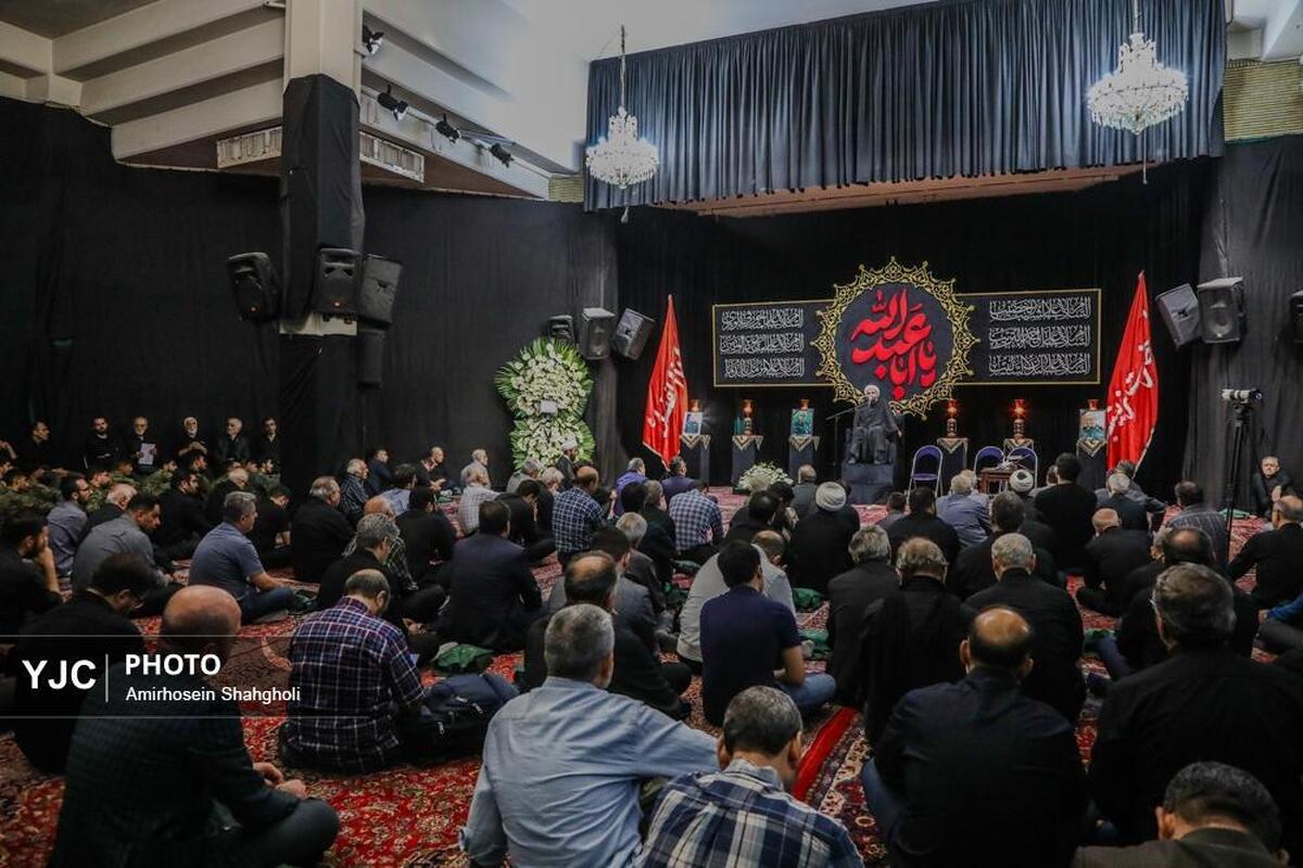 مراسم بزرگداشت چهلمین روز شهادت سپهبد حسین سلامی