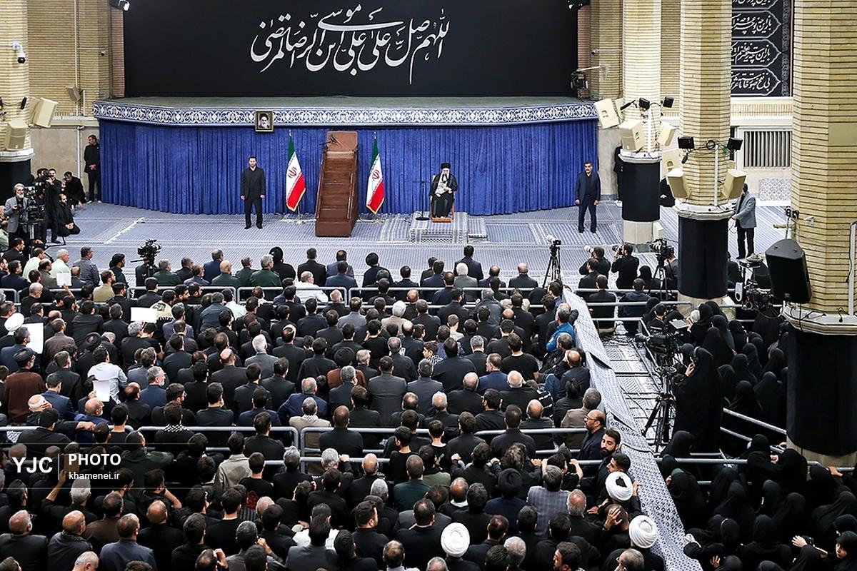 دیدار رئیس‌جمهور و اعضای هیئت دولت با رهبر انقلاب اسلامی